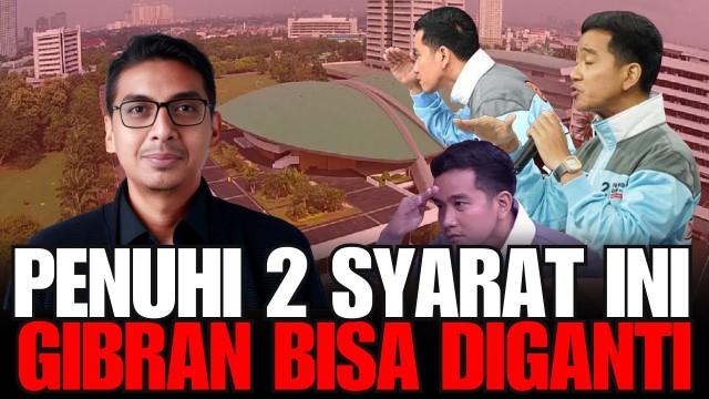 Sebut Syarat Pemakzulan Gibran Lengkap, Pakar HTN Zainal Arifin Mochtar: Perbuatan Tercela? Banyak Sekali!