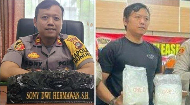 Mabes Polri Tangkap Kasat Reskoba Polres Nunukan di Dermaga Haji Putri, Diduga Kasus Narkoba