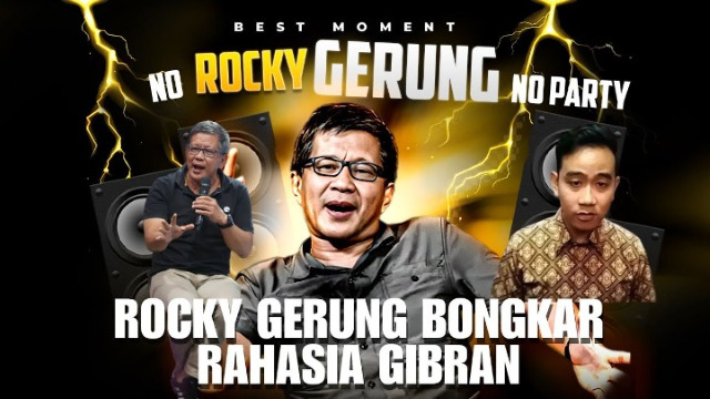 Rocky Gerung Setuju Gibran Berkantor di Papua Sampai 2029, Alasannya di Luar Dugaan!