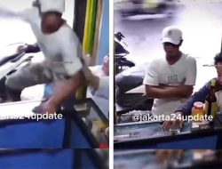 Viral! 2 Preman Kampung Ngamuk Tak Diberi Miras, Rusak Kios hingga Lempar Botol Ke Pedagang