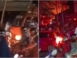 Viral Mobil Damkar di Balikpapan Seruduk Mobil Halangi Jalan, Petugas: Sopirnya Emak-emak