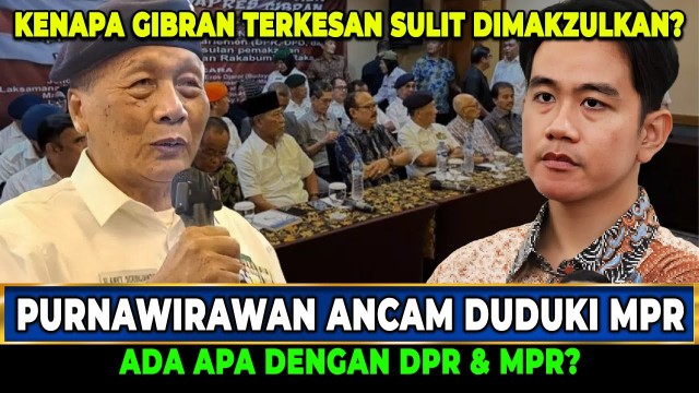 Purnawirawan TNI Akan Kirim Surat Kedua Soal Pemakzulan Gibran: Rencana Terakhir Duduki MPR!
