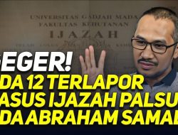 UPDATE! Ada 12 Nama Terlapor Kasus Ijazah Jokowi, Polisi Bela Apa dan Siapa?