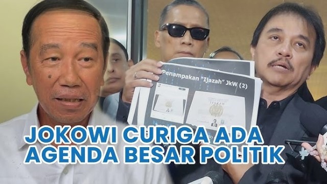 Tudingan Agenda Besar Jokowi: Langkah Catur Politik atau Panik Karena Ijazah Palsu?