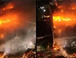 Kebakaran Hebat Melanda Mal Irak, 60 Orang Tewas di Tempat