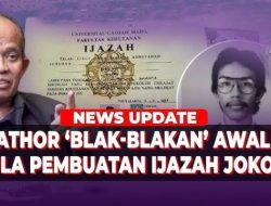 Beathor Bongkar Dosa Lama: PDIP Hanya Kurir, Inikah 3 Otak di Balik Ijazah Jokowi?