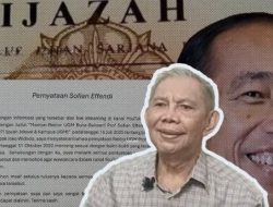 Peringatan Keras UGM ke Mantan Rektor Sofian Effendi!