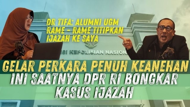 Pihak Dokter Tifa Nilai Ada Kepanikan Usai Kasus Ijazah Jokowi Naik Penyidikan, Ungkap Manuver Ini!
