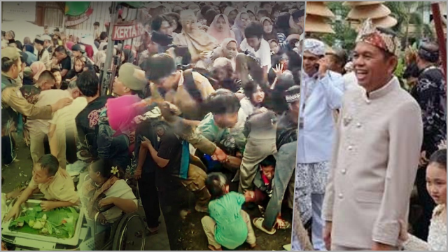 Syukuran Pernikahan Anak Dedi Mulyadi Berujung Maut, 3 Warga Tewas Terinjak saat Berebut Makan