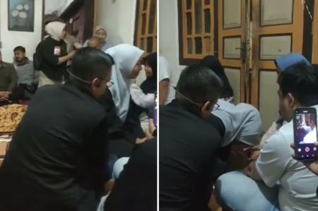 Tangis Pecah Putri Karlina, Bersimpuh di Hadapan Keluarga Korban Tragedi Pernikahannya!