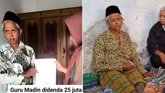 Gaji Rp 450.000 Per 4 Bulan, Guru Madin Dituntut Bayar Rp 25 Juta Usai Tampar Murid Lempar Sandal