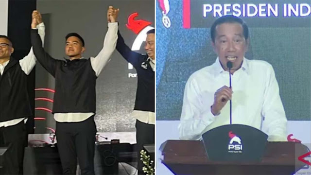 Jokowi Yakin PSI Jadi Partai Besar Karena Bukan Dimiliki Elit-Keluarga