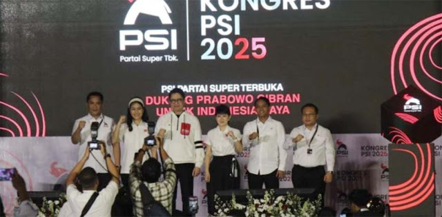 Penutupan Kongres PSI Bakal Dihadiri Prabowo, Jokowi Absen
