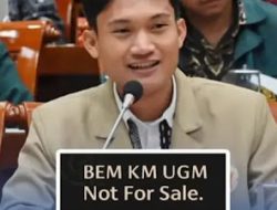 BEM UGM Tak Sudi Gabung BEM SI Usai Disusupi Penguasa