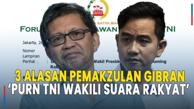 Menarik! Rocky Gerung Ungkap Skenario Pemakzulan Gibran: Jalan Konstitusi atau Tekanan Massa Ala 98?
