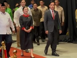 Sinyal Politik di Karpet Merah? Gibran Tersingkir Saat Prabowo, Puan, dan Cak Imin Beriringan!