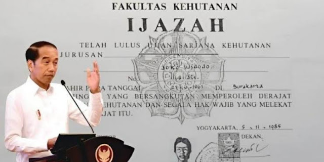 Sangat Gegabah Tuding Partai Biru Dalang Isu Ijazah Palsu Jokowi