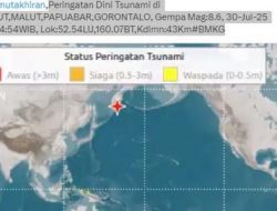 Sulut-Gorontalo Potensi Tsunami! BMKG Keluarkan Peringatan Dini usai Gempa Rusia M8,6