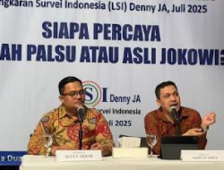 Survei LSI Denny JA: 51,7 % Pemilih Anies Tak Percaya Isu Ijazah Palsu Jokowi