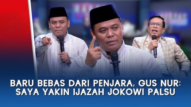 Gus Nur Tak Berubah, Tetap Yakin Ijazah Jokowi Palsu: Seandainya Ada Yang Asli, Saya Ditahan 100 Tahun Gak Apa-Apa!
