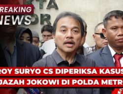 Roy Suryo Minta Diperiksa Kasus Ijazah Jokowi Sampai Maghrib: Selesai Nggak Selesai, Kami Pamit!