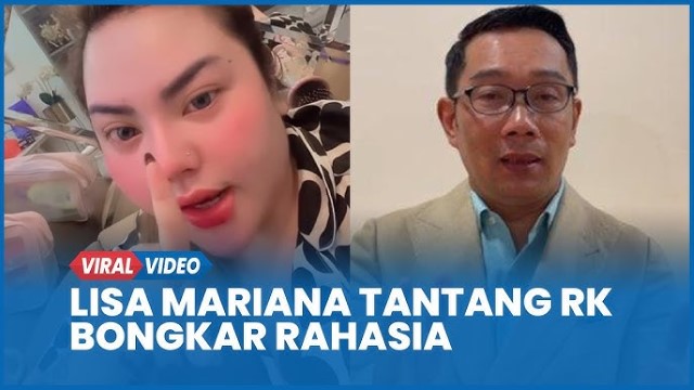 Tak Tinggal Diam Hasil DNA Negatif, Lisa Mariana Balik Ancam Ridwan Kamil: Tanggal 22 Saya Dipanggil KPK Siap Bongkar!