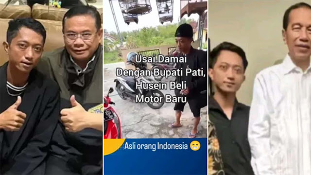 Beredar Video Husein Inisiator Demo Pati Tampak Hendak Beli Motor Seusai Damai dengan Bupati Sudewo
