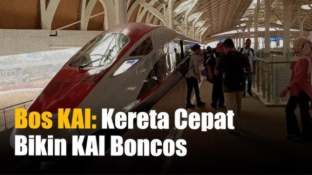 Kereta Cepat Warisan Jokowi Bikin Negara Rugi Triliunan Rupiah, Bos KAI Bisa Apa?