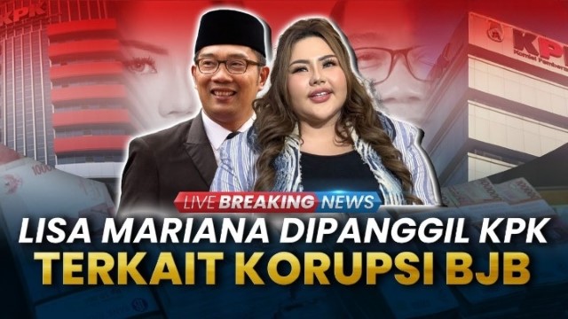 MISTERI Buku Catatan Biru Lisa Mariana di KPK, Kunci Ungkap Korupsi Rp222 Miliar dan Seret Nama RK?