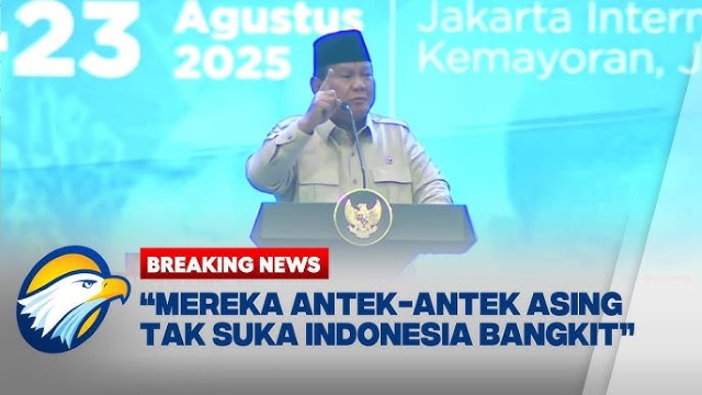 Prabowo Murka: Mereka Jadi Antek-Antek Asing, Tak Suka Indonesia Bangkit!