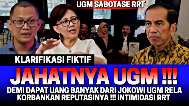 Mengejutkan! Rektor UGM Mendadak Bongkar Semua Dokumen Akademik Jokowi, Ada Apa?
