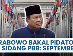 Jokowi AFK Absen 10 Tahun, Kini Prabowo Bakal Pidato di Sidang Umum PBB