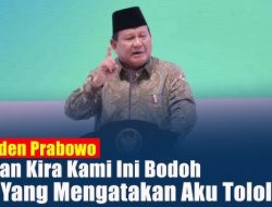 Prabowo: Kemiskinan Terjadi Karena Pemimpin Tidak Paham Menjalankan Negara!