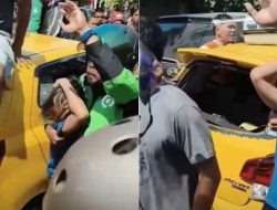 Wanita Pengemudi Agya Kuning Diamuk Massa Usai Tabrak Lari, Ternyata Positif Sabu
