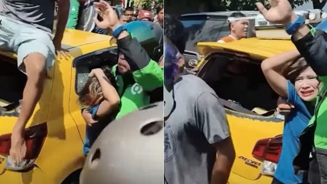 Wanita Pengemudi Agya Kuning Diamuk Massa Usai Tabrak Lari, Ternyata Positif Sabu