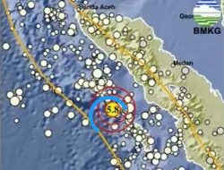 Gempa Besar M5,8 Guncang Aceh