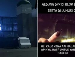Jelang Demo 25 Agustus, Pagar Besi Kompleks DPR Dilumuri Oli