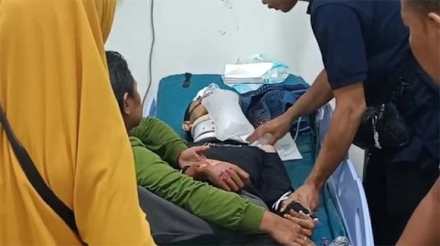 Pelajar SMK di Serang Koma, Diduga Dipukul Helm Oknum Polisi Saat Pembubaran Balap Liar
