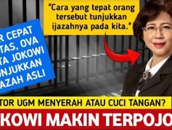 Frustrasi, UGM Tak Lagi Lindungi Jokowi!