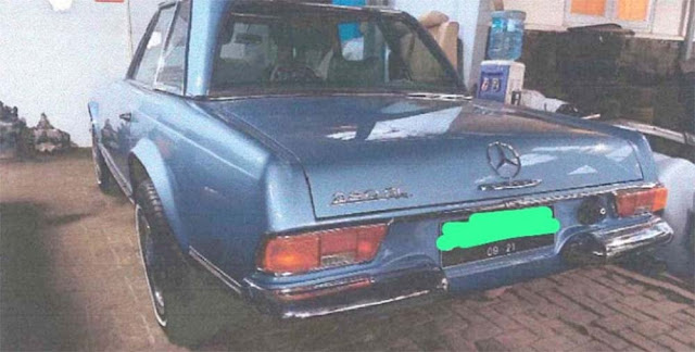 Mobil Mercy yang Disita Penyidik dari Ridwan Kamil Masih Atas Nama BJ Habibie