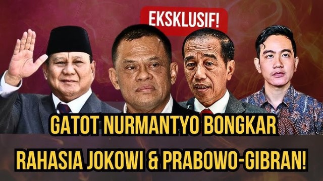 Gatot Nurmantyo Ungkap Prabowo Pilih Gibran Karena Terancam: Jangan Main-Main!