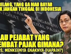 IRONI! Beda Nasib Pejabat dan Rakyat Kecil, IWPI: Ketidakadilan Pajak Era Sri Mulyani Jadi Menkeu