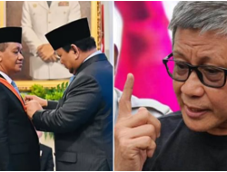 Momen Kontras Disentil Rocky Gerung, Rakyat Demo tapi Prabowo Beri Tanda Kehormatan di Istana