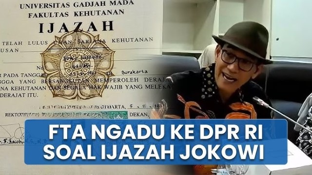 Forum Tanah Air Ngadu ke DPR RI Soal Ijazah Palsu Jokowi