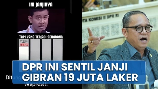 Menohok! Deddy Sitorus Semprot Gibran Soal 19 Juta Lapangan Kerja, Publik Ramai Tagih Janji Si Nepo Baby