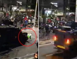 Viral Video Baraccuda Brimob Lindas Driver Ojol Saat Bubarkan Massa Demo DPR