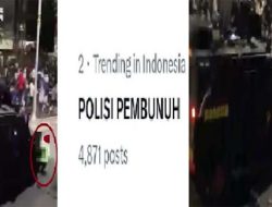Tagar Polisi Pembunuh Trending X Usai Viral Driver Ojol Tewas Dilindas Mobil Rantis Brimob Polri