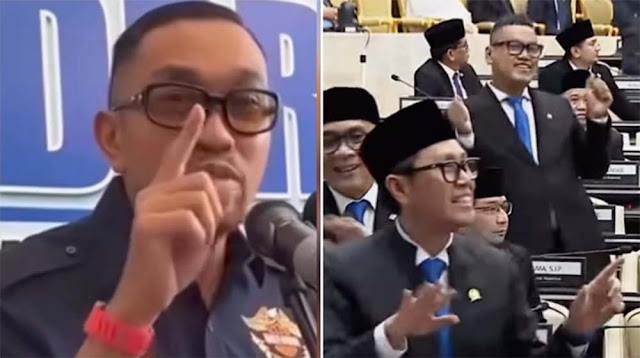 Warganet Sebut Ulah Anggota DPR RI Ahmad Sahroni, Eko Patrio dan Uya Kuya Merendahkan Rakyat Memicu Demo