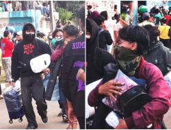 Massa Mulai Menjarah dan Membakar Gedung di Jakarta, Teriakan Cair, cair, cair! Menggema