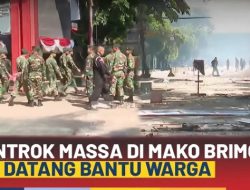 Sentil Brimob, Driver Ojol Ini Perlihatkan Cara Elegan TNI Bubarkan Demo Tanpa Kekerasan!